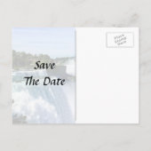 Niagara Herfsten NY - Uitzicht Van Amerikaanse zij Aankondigingskaart (Achterkant)