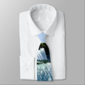 Niagara Herfsten NY - Uitzicht Van Amerikaanse zij Stropdas (Gebonden)