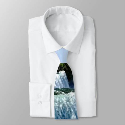 Niagara Herfsten NY - Uitzicht Van Amerikaanse zij Stropdas (Gebonden)