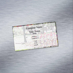 Niagara Herfsten ON - Queen Victoria Park Magnetisch Visitekaartje