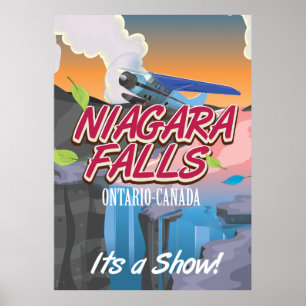 Niagara Herfsten Ontario Canada reisposter Poster