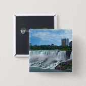 Niagara-Herfsten op de Canadese Button (Voorkant /achterkant)