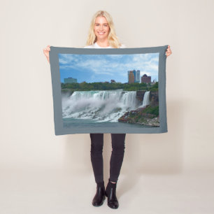 Niagara-Herfsten op de Canadese Side Fleece Blanke Deken