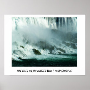 Niagara Herfsten. Poster