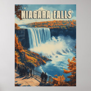 Niagara Herfsten: Prachtig watervalland Poster