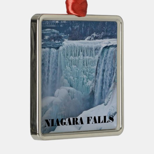 Niagara Herfsten Premium Square Ornamenten (Rechts)