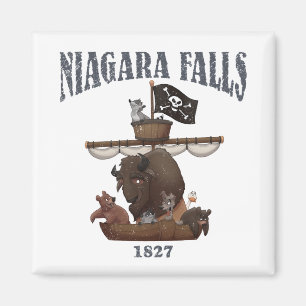 Niagara Herfsten Publiciteit Stunt Magnet Magneet