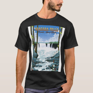 Niagara Herfsten Reisposter T-shirt
