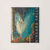  Niagara Herfsten Reizen Legpuzzel (Verticaal)