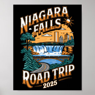 Niagara Herfsten Road Trip 2025 - Zomervakantie Poster