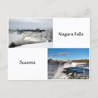 Niagara Herfsten Seizoenen Briefkaart