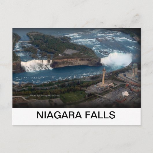 Niagara Herfsten souvenir & gift Briefkaart (Voorkant)