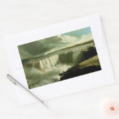 Niagara-Herfsten uit Table Rock Rechthoekige Sticker (Envelop)