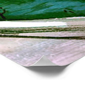 Niagara-Herfsten, uitzicht, Canada, vintage Poster (Hoek)