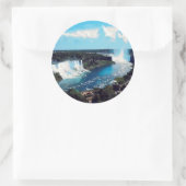 NIAGARA HERFSTEN - UITZICHT RONDE STICKER (Tas)