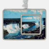 NIAGARA HERFSTEN - UITZICHT VERZILVERD KADER ORNAMENT (Voorkant)