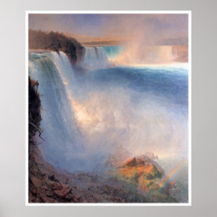 Niagara-Herfsten van de Amerikaanse zijde Poster
