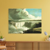 Niagara Herfsten van Table Rock van John Vanderlyn Canvas Afdruk (Insitu (Woonkamer))