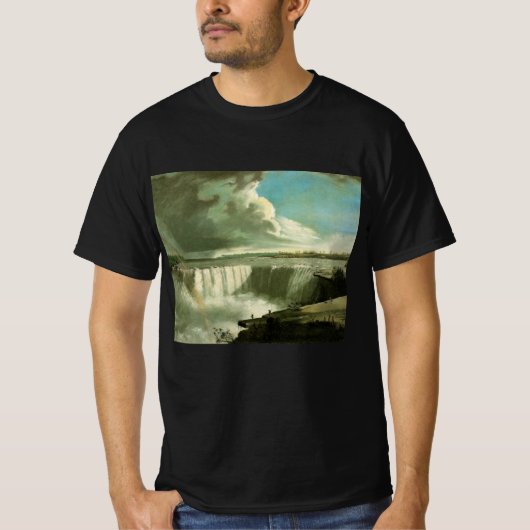 Niagara Herfsten van Table Rock van John Vanderlyn T-shirt (Voorkant)