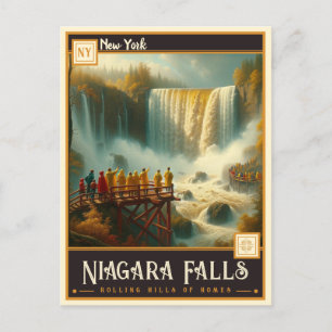 Niagara Herfsten, Verenigde Staten Briefkaart