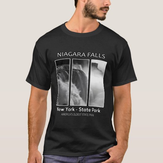 Niagara Herfsten Verenigde Staten T-shirt (Voorkant)