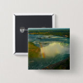 niagara herfsten vierkante button 5,1 cm (Voorkant /achterkant)