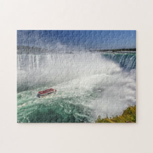 Niagara Herfsten Waterfall Boat Jigzaag Puzzle Legpuzzel