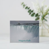 Niagara Herfsten Waterfall Briefkaart (Staand voorkant)