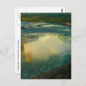 niagara hoefijzer herfsten briefkaart (Voorkant / Achterkant)