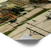 Niagara Square, Buffalo, NY  Poster (Hoek)