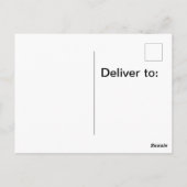 NIAGARA TOMBE UNE CARTE POSTALE GELÉE (Dos)