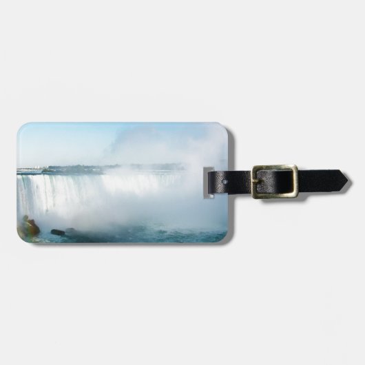 Niagara watervallen. bagagelabel (Voorkant horizontaal)