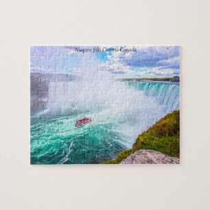 Niagara watervallen Ontario Canada. Legpuzzel