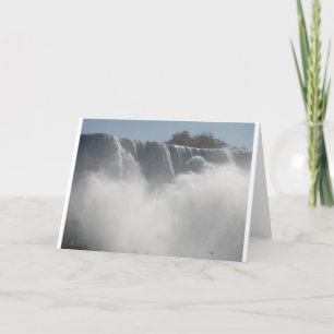 Niagra tombe carte de voeux
