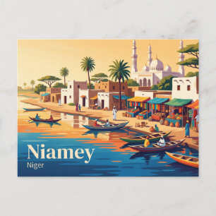 Niamey, Niger Briefkaart