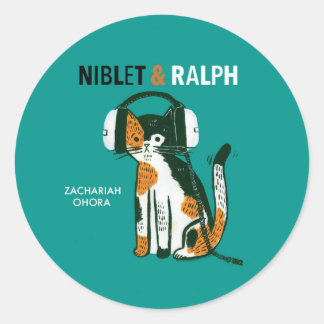 Niblet & Ralph Ronde Sticker