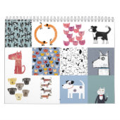 Nic Squirrell Calendrier des chats et des chiens (Protection)