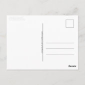 Nicaragua Briefkaart (Achterkant)