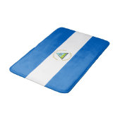Nicaragua Flag Badmat (Gekanteld)