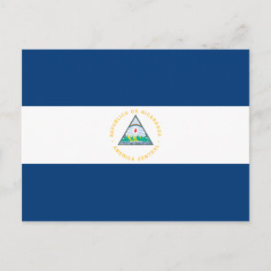 Nicaragua Flag Briefkaart