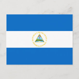 Nicaragua Flag Briefkaart