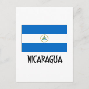 Nicaragua Flag Briefkaart