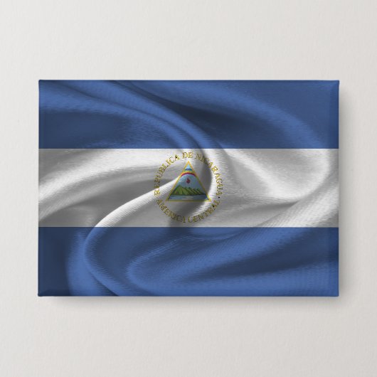 Nicaragua Flag Button (Voorkant)