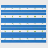 Nicaragua Flag Cadeaupapier (Vlak)