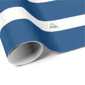 Nicaragua Flag Cadeaupapier (Rol Hoek)