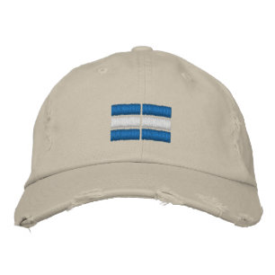 Nicaragua Flag Embroidery Embroided Baseball Pet