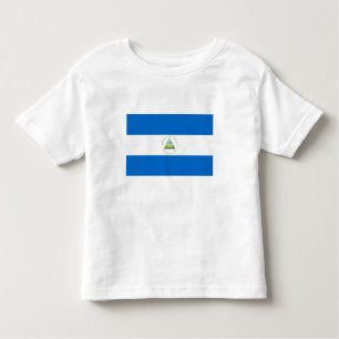 Nicaragua Flag Kinder Shirts