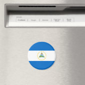Nicaragua Flag Magnet Magneet (Insitu (Vaatwasser))