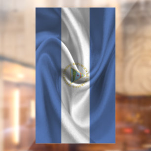 Nicaragua Flag Raamsticker