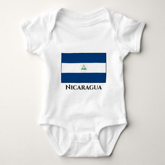Nicaragua Flag Romper (Voorkant)